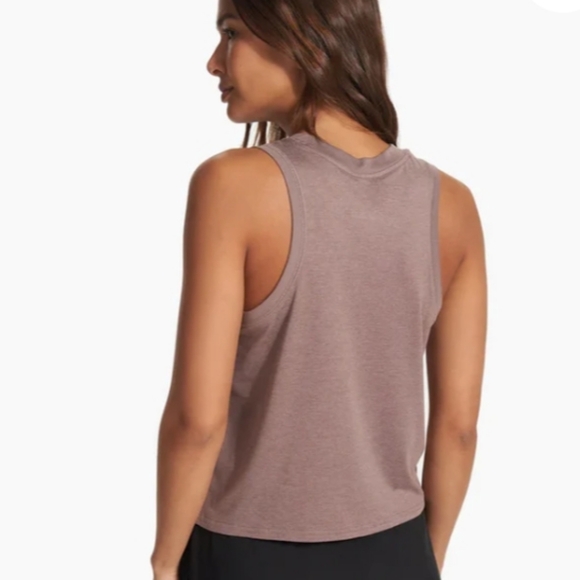 Vuori Women's Energy Tank Hazel Heather M - Picture 12 of 13